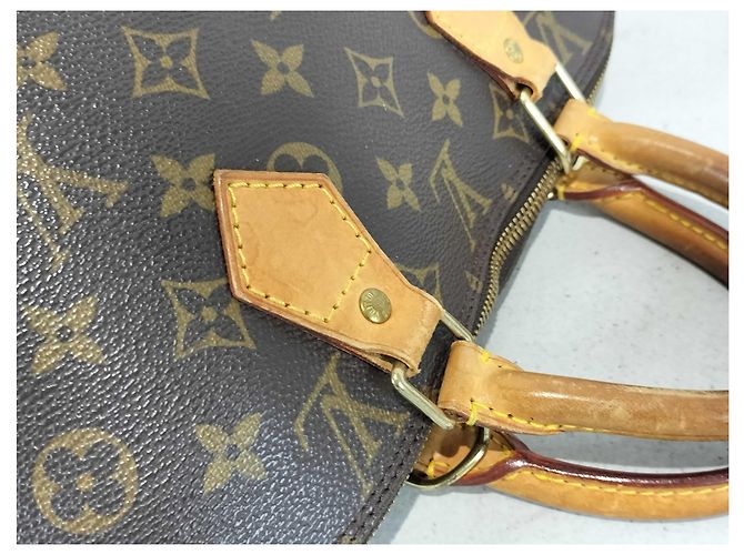 Louis Vuitton Alma Monogram Canvas MM Castaño - vista 5