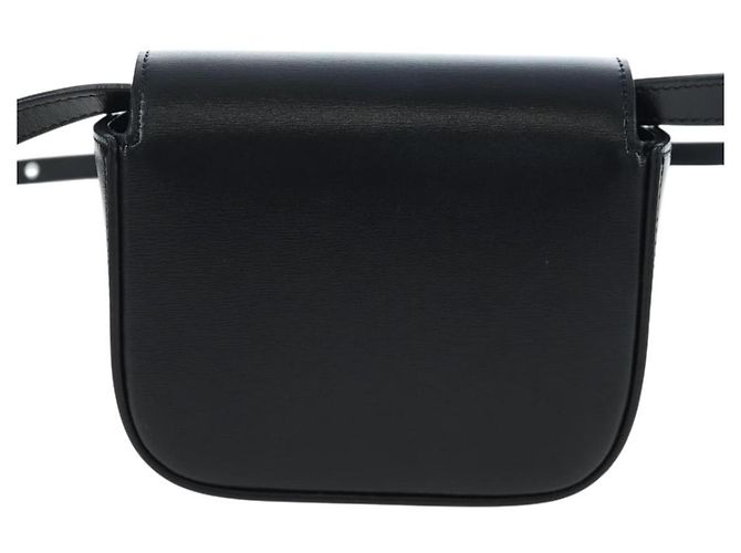 Céline Celine Triomphe Smooth Calfskin Nano Nero - vista 2