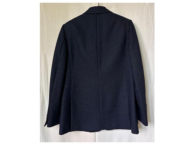 Autre Marque Sanlorenzo Dunkelblauer Wollanzug - Ansicht 2