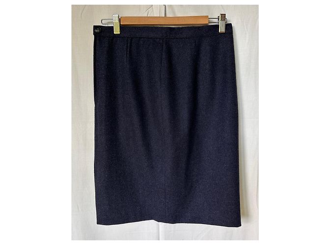 Autre Marque Sanlorenzo Dunkelblauer Wollanzug - Ansicht 3