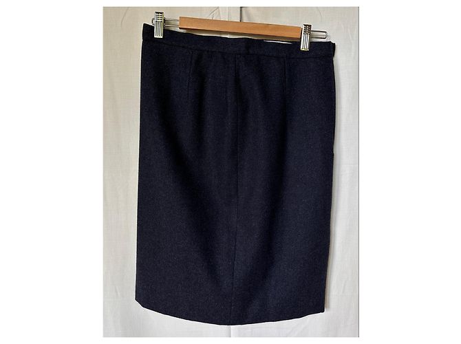 Autre Marque Sanlorenzo Dunkelblauer Wollanzug - Ansicht 4