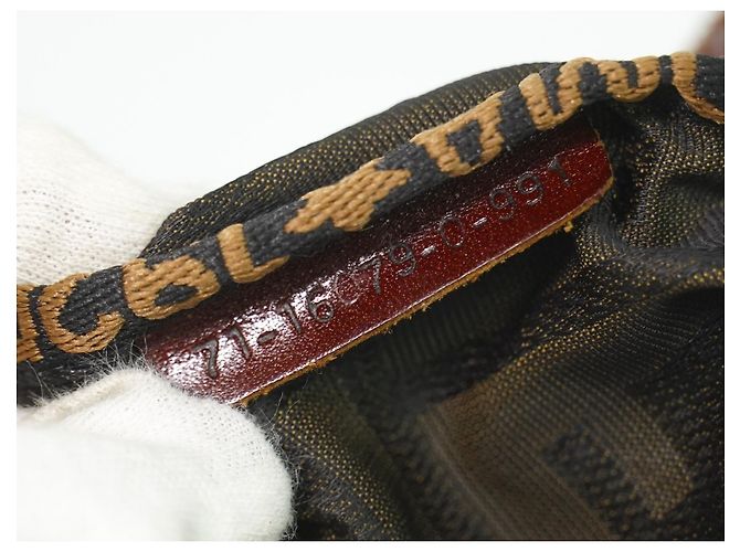 Fendi Convertible Zucca Canvas Castaño - vista 5