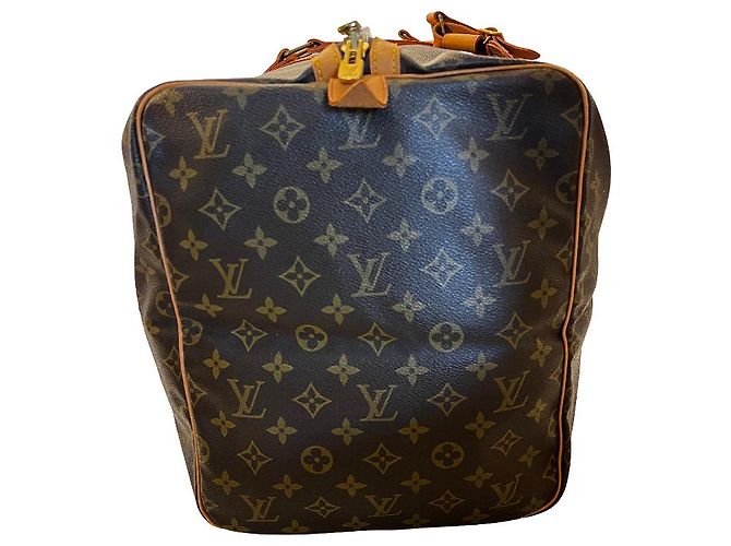 Louis Vuitton Sac Souple Monogram Canvas 55 Marrone - vista 4