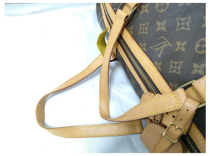 Louis Vuitton Sac Souple Monogram Canvas 55 Marrone - vista 5