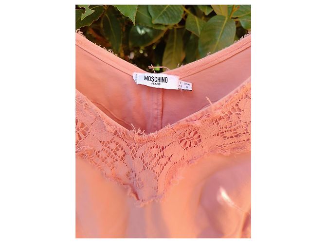 Abito asimmetrico Moschino Jeans Rosa - vista 2