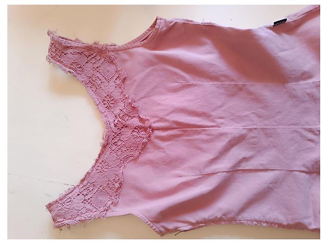Abito asimmetrico Moschino Jeans Rosa - vista 4