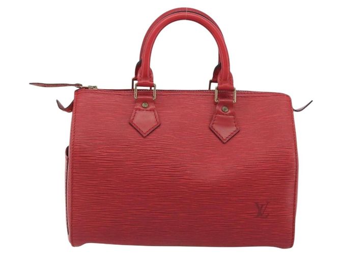 Louis Vuitton Speedy Epi Leather 25 Vermelho - vista 2