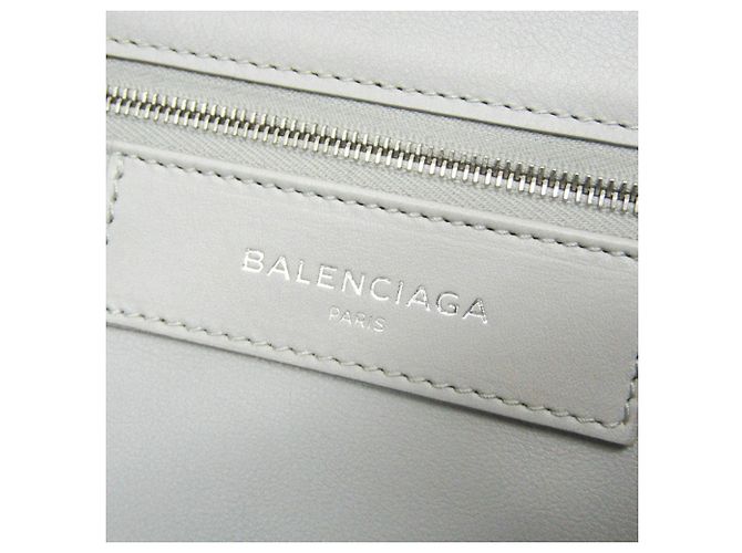 Balenciaga Papier A6 Zip Around Classic Studs Shearling Braun - Ansicht 4