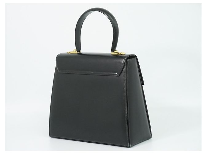 Salvatore Ferragamo Convertible Top Handle Leather Nero - vista 2