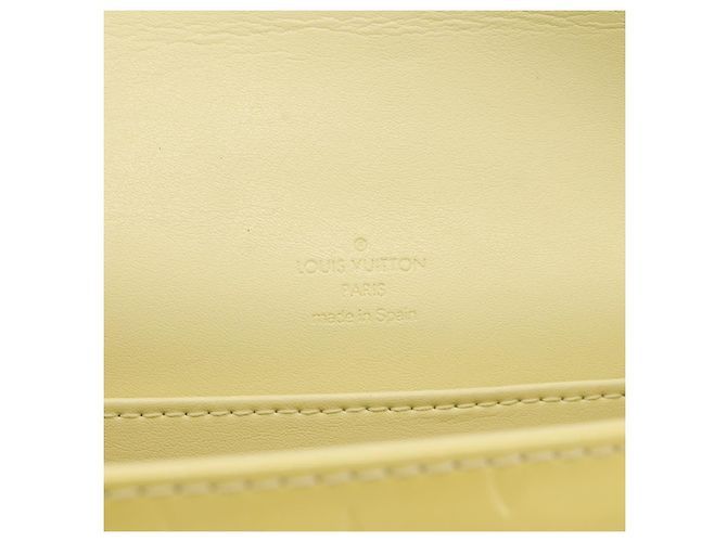 Louis Vuitton Thompson Street Monogram Vernis Medium Jaune - vue 6