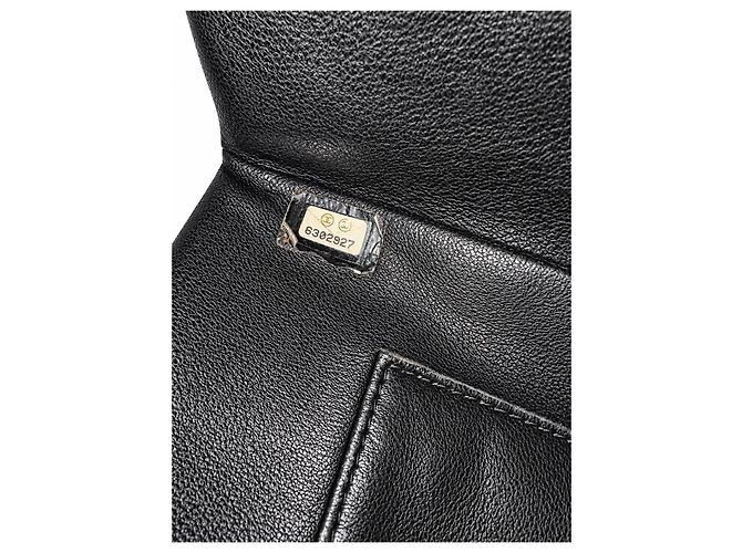 Chanel Shopping Bag aus gestepptem Leder Schwarz - Ansicht 8