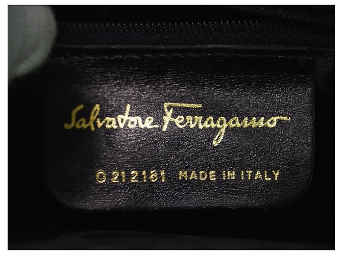 Salvatore Ferragamo Convertible Top Handle Leather Blu navy - vista 5