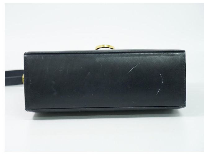 Salvatore Ferragamo Convertible Top Handle Leather Blu navy - vista 7