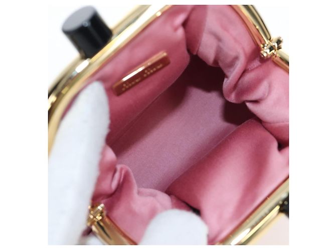 Borsa a tracolla Miu Miu Matelassé in pelle rosa oro autentica 204496SAM D'oro - vista 9