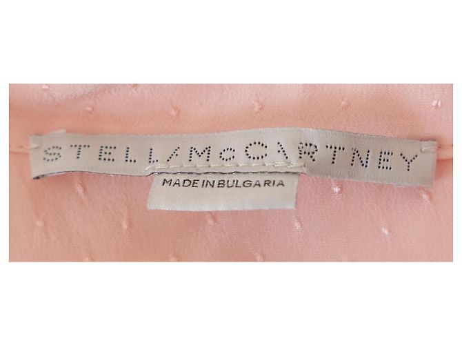 Stella Mc Cartney Stella McCartney Blusa de Jacquard com Bolinhas Rosa - vista 5