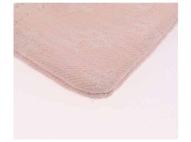 LOUIS VUITTON Monogram Denim Pochette Cles Portamonete Rosa M13208 Auth ka6496M Monogramma - vista 14