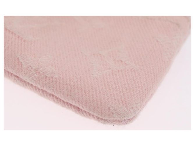 LOUIS VUITTON Monogram Denim Pochette Cles Portamonete Rosa M13208 Auth ka6496M Monogramma - vista 15