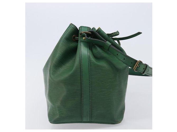 LOUIS VUITTON Borsa a tracolla Epi Petit Noe Verde M44104 LV Auth 205877 - vista 4