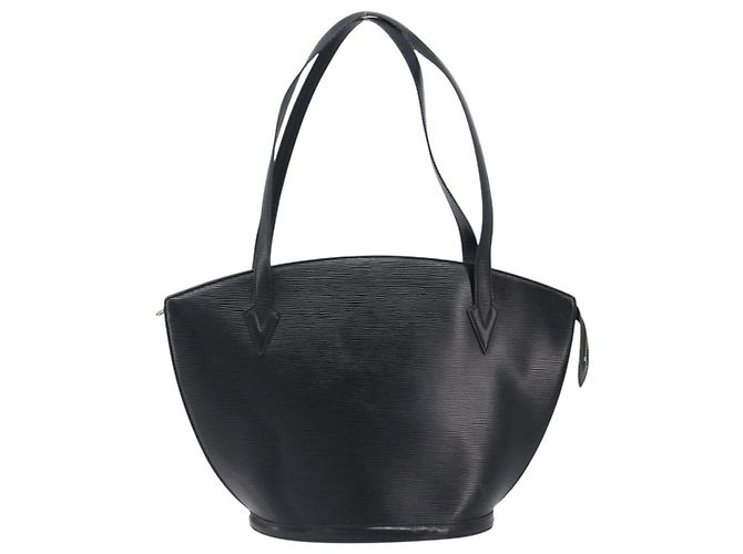 LOUIS VUITTON Epi Saint Jacques Shopping Shoulder Bag Black M52272 Auth 205031V Negro - vista 13