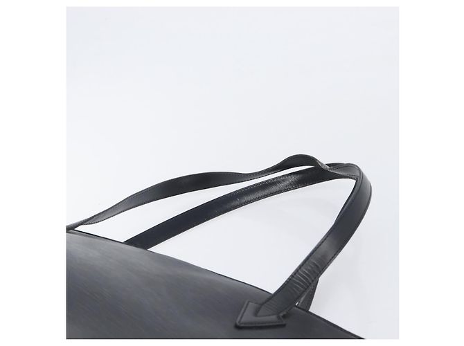 LOUIS VUITTON Epi Saint Jacques Shopping Shoulder Bag Black M52272 Auth 205031V Negro - vista 14