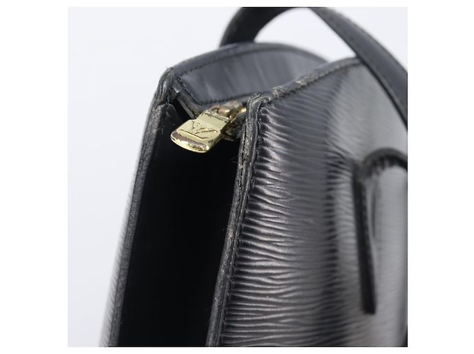 LOUIS VUITTON Epi Saint Jacques Shopping Shoulder Bag Black M52272 Auth 205031V Negro - vista 21