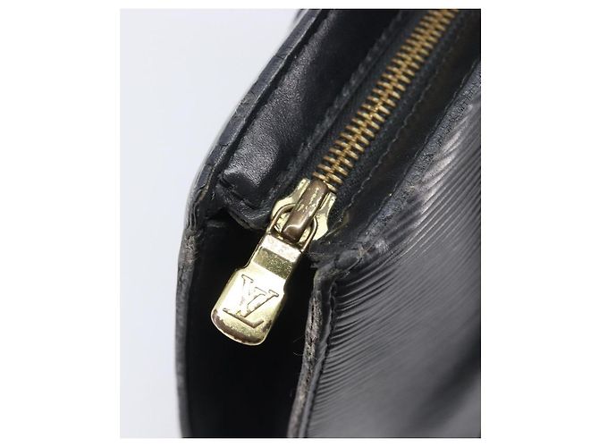 LOUIS VUITTON Epi Saint Jacques Shopping Shoulder Bag Black M52272 Auth 205031V Negro - vista 22