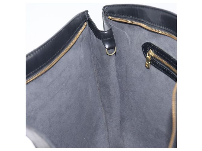 LOUIS VUITTON Epi Saint Jacques Shopping Shoulder Bag Black M52272 Auth 205031V Negro - vista 25