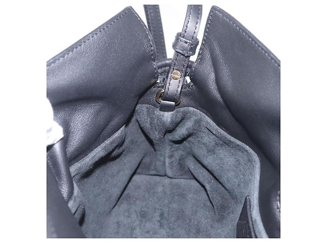 LOEWE Studio Ghibli Flamenco Mini Calcifer Howl's Leather Auth 167640SAM Nero D'oro - vista 25