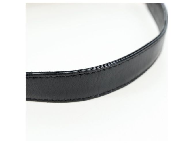 Borsa a spalla FENDI Mamma Baguette in jersey di cotone nero e argento 26424 Auth am12709A - vista 8