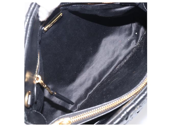 Borsa Miu Miu Matelassé in pelle beige e oro autentica BA16043A D'oro - vista 10
