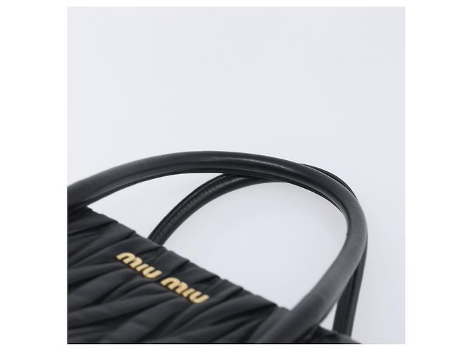 Borsa Miu Miu Matelassé in pelle beige e oro autentica BA16043A D'oro - vista 8