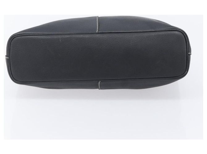 Borsa a mano Burberrys in pelle nera e oro autentica 206753A Nero D'oro - vista 8