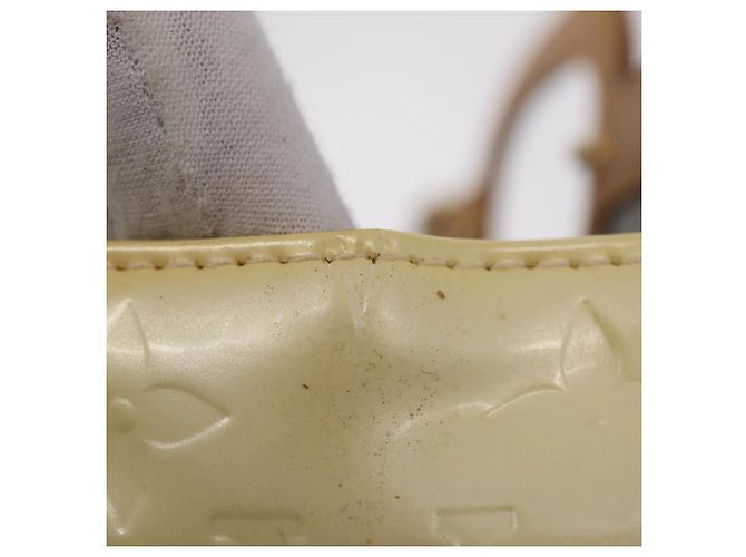 LOUIS VUITTON Monogram Vernis Roxbury Drive Hand Bag Perle M91374 Auth 207535A - Ansicht 10