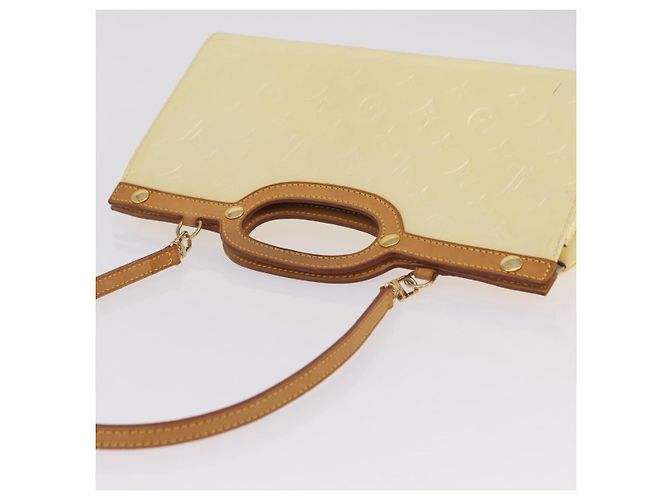 LOUIS VUITTON Monogram Vernis Roxbury Drive Hand Bag Perle M91374 Auth 207535A - Ansicht 14
