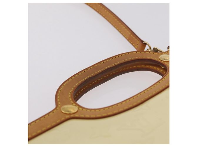 LOUIS VUITTON Monogram Vernis Roxbury Drive Hand Bag Perle M91374 Auth 207535A - Ansicht 15