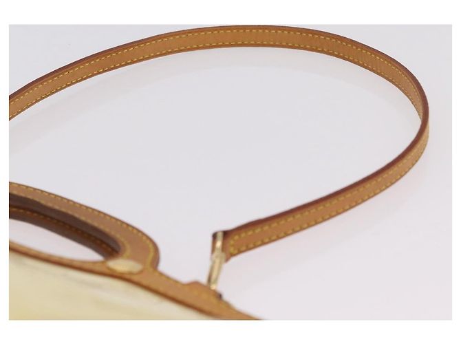 LOUIS VUITTON Monogram Vernis Roxbury Drive Hand Bag Perle M91374 Auth 207535A - Ansicht 16
