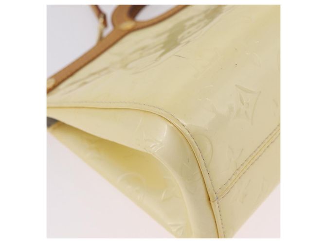 LOUIS VUITTON Monogram Vernis Roxbury Drive Hand Bag Perle M91374 Auth 207535A - Ansicht 17