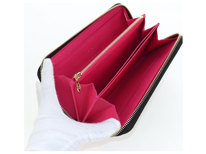LOUIS VUITTON Monogram Multicolor Zippy Wallet Wallet M60050 LV Auth BA15783V Black - view 9