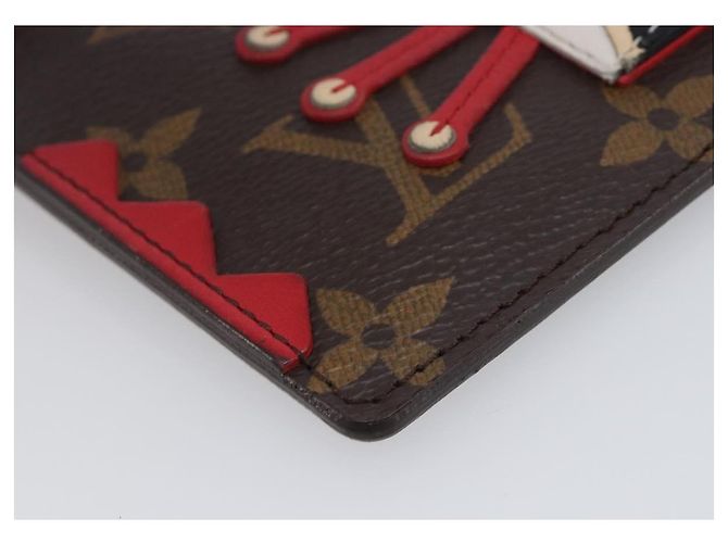 LOUIS VUITTON Monogram Pochette Cles Münzbeutel Tribal Mask M60213 Auth 206347M Monogramm - Ansicht 14