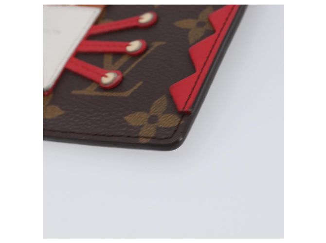 LOUIS VUITTON Monogram Pochette Cles Münzbeutel Tribal Mask M60213 Auth 206347M Monogramm - Ansicht 7