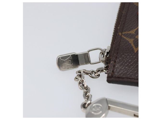 LOUIS VUITTON Monogram Pochette Cles Münzbeutel Tribal Mask M60213 Auth 206347M Monogramm - Ansicht 8