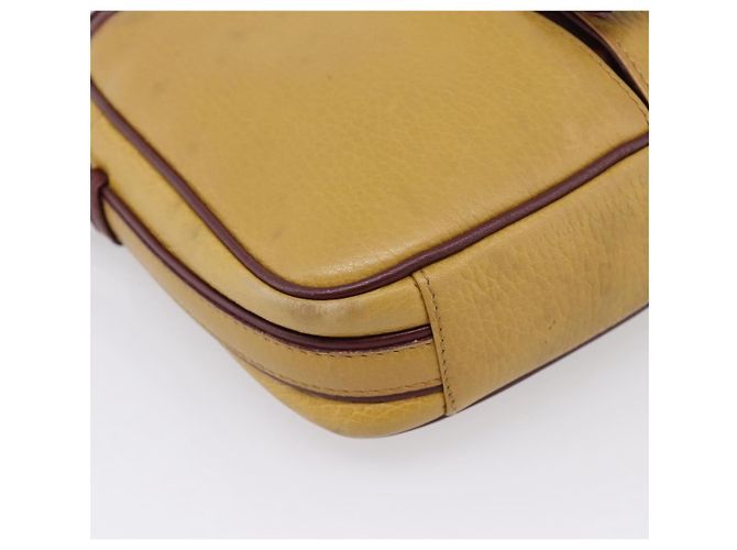Borsa a tracolla Cartier Must Line Trinity in pelle beige e oro autentica 207443 D'oro - vista 11
