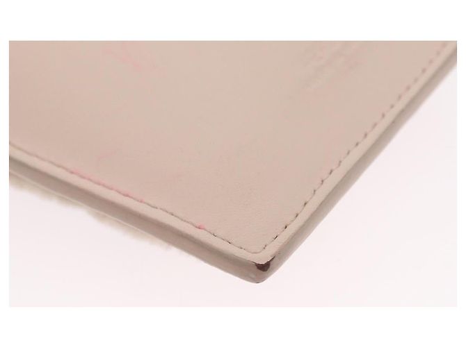 FENDI Pochette Smartphone Pelliccia Beige Tono Oro 7AS047 Auth BA16127V - vista 11