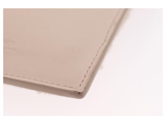 FENDI Pochette Smartphone Pelliccia Beige Tono Oro 7AS047 Auth BA16127V - vista 12