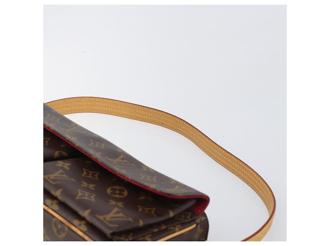Bolso de hombro LOUIS VUITTON Monogram Viva Cite MM M51164 LV Auth BA16018V Monograma - vista 14