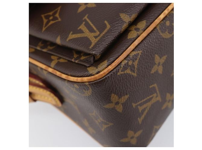 Bolso de hombro LOUIS VUITTON Monogram Viva Cite MM M51164 LV Auth BA16018V Monograma - vista 16