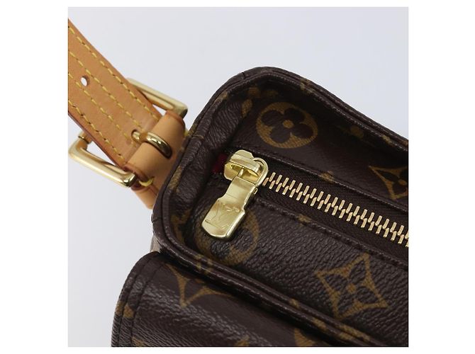 Bolso de hombro LOUIS VUITTON Monogram Viva Cite MM M51164 LV Auth BA16018V Monograma - vista 19