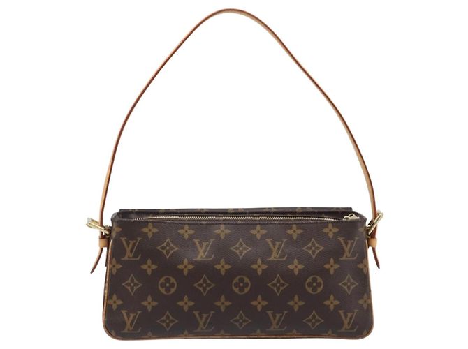 Bolso de hombro LOUIS VUITTON Monogram Viva Cite MM M51164 LV Auth BA16018V Monograma - vista 2