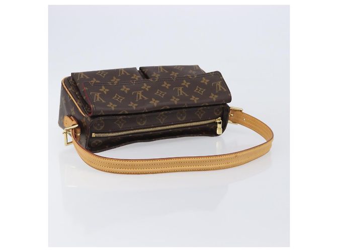 Bolso de hombro LOUIS VUITTON Monogram Viva Cite MM M51164 LV Auth BA16018V Monograma - vista 7