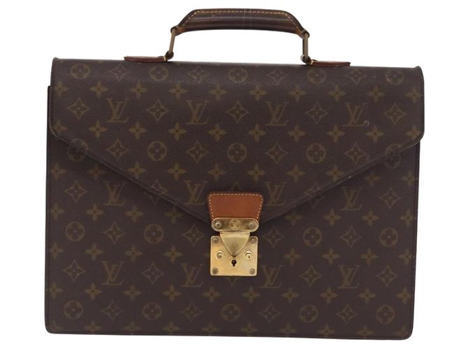 LOUIS VUITTON Monogram Serviette Conseiller Briefcase M53331 LV Auth BA16181 Monogramm - Ansicht 13